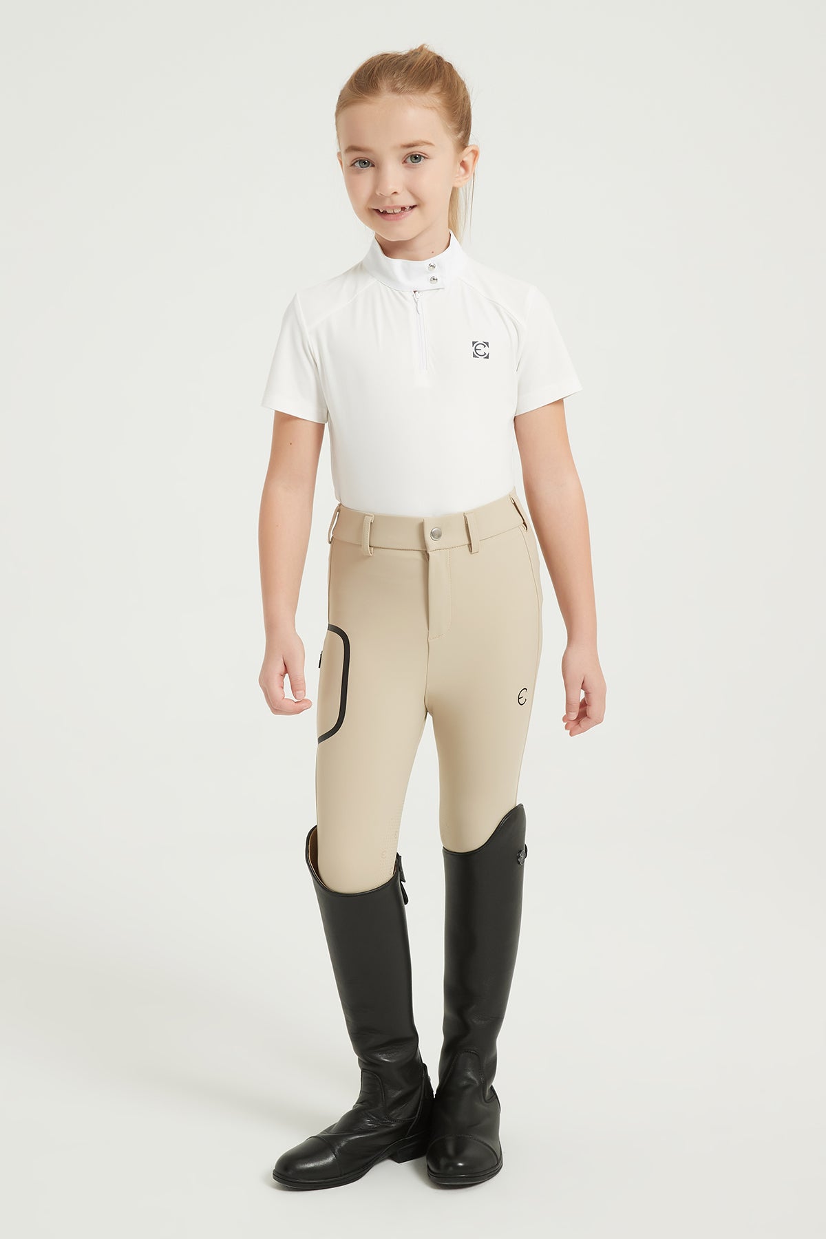 Kids' Unisex Ultralight Max Knee Grip Breeches