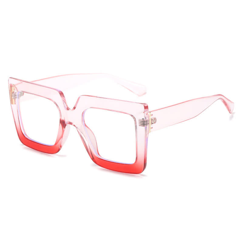 Spykay™ EG26812 Oversized Square Frame Anti-blue Light Glasses