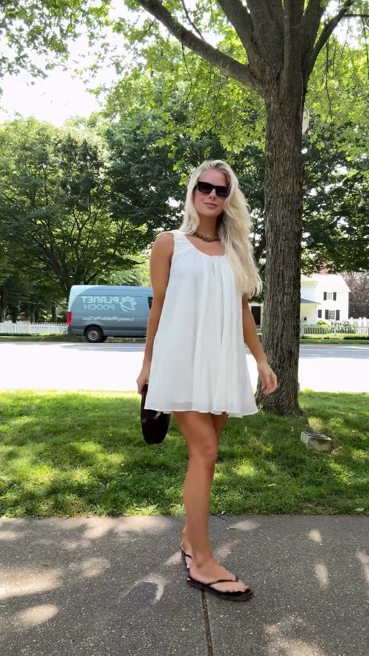 White Babydoll Dress