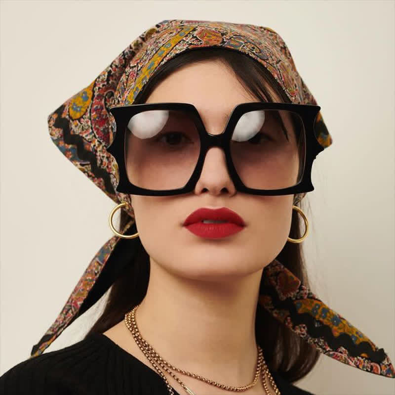 Spykay™ SG60986 Halloween Funny Oversized Square Frame Batwing Shape Sunglasses