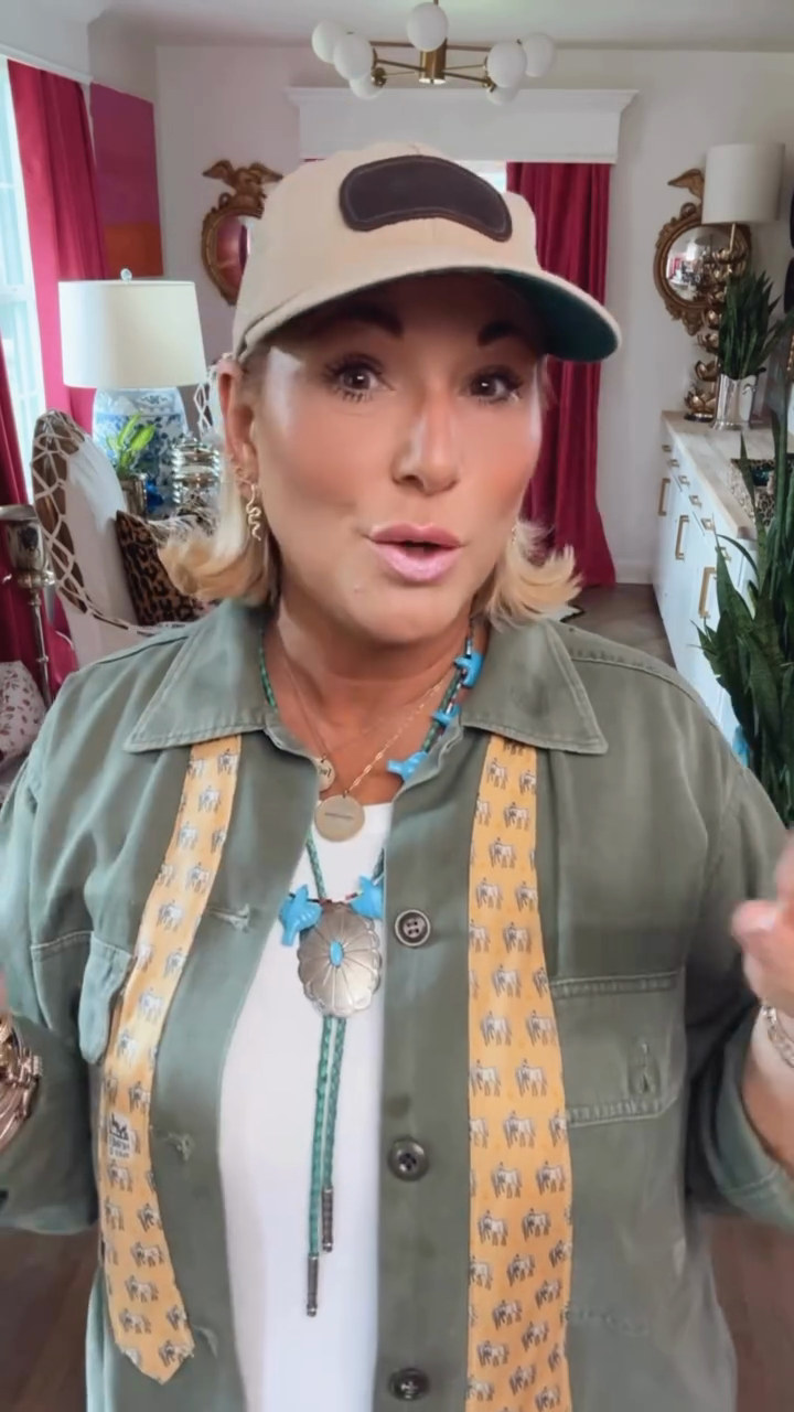 Olive Green Denim Shirt Jacket