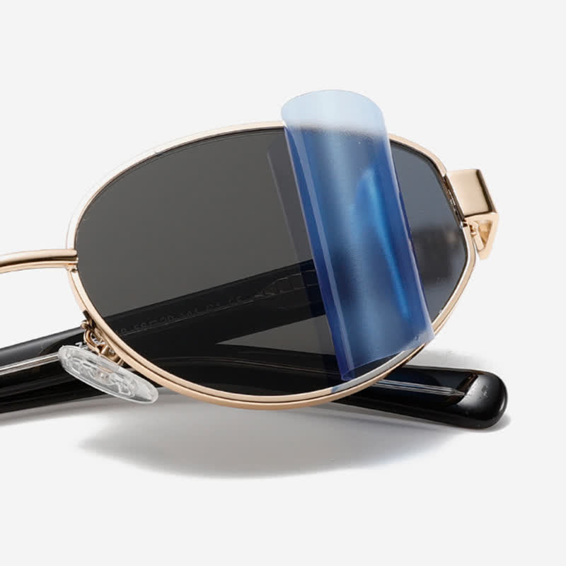 Spykay™ SG60768 Unisex Oval Frame Retro Sunglasses with Nylon Lense