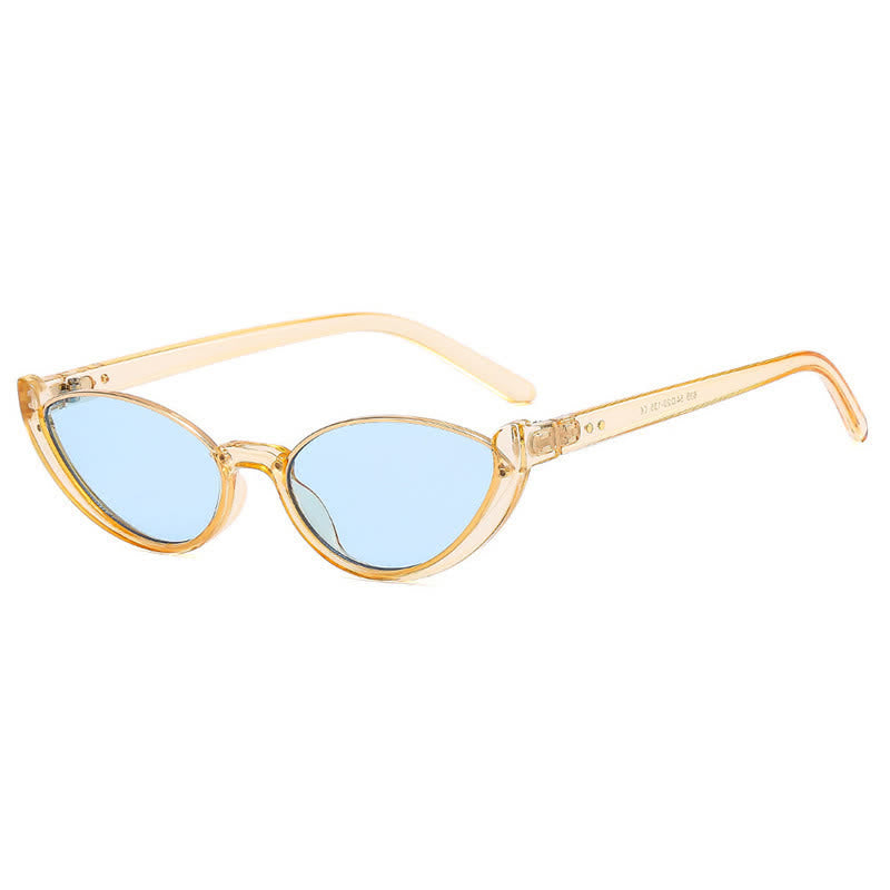 Spykay™ SG60716 Unisex Hipster Semi-Rimless Cat-Eye Sunglasses