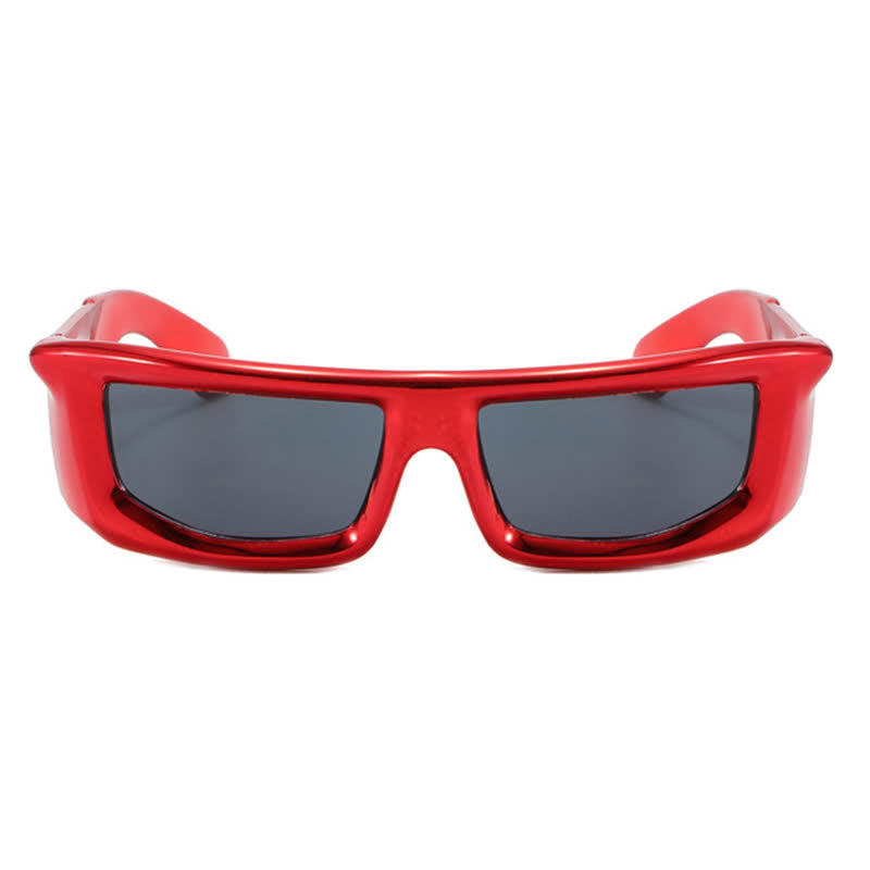 Spykay™ SG60908 Fashion Unisex Rectangle Frame Thick Y2K Sunglasses