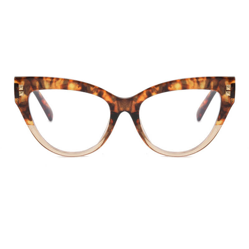 Spykay™ EG26691 Cat-Eye Colorblock Anti-blue Light Glasses