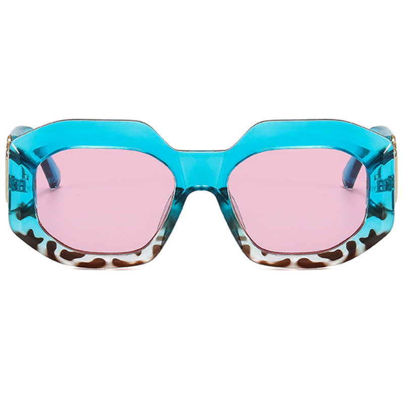 Spykay™ SG60947 Trendy Geometric Thick Frame Sunglasses