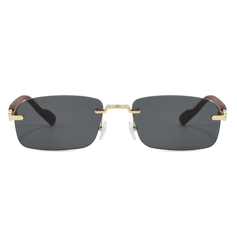 Spykay™ SG60831 Women's Rectangle Frame Rimless Sunglasses