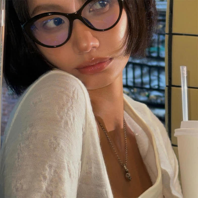 Spykay™ EG26721 Hipster Butterfly Frame Anti-blue Light Glasses