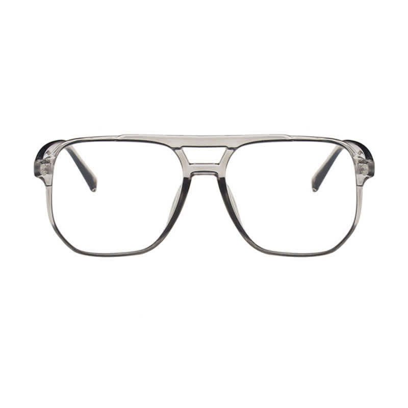 Spykay™ EG26676 Double Bridges Square Frames Anti-blue Light Eyeglasses