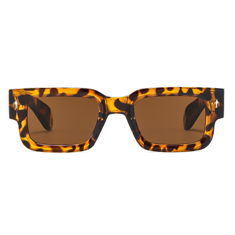 Spykay™ SG60748 Thick Rectangle Frame Trendy Sunglasses