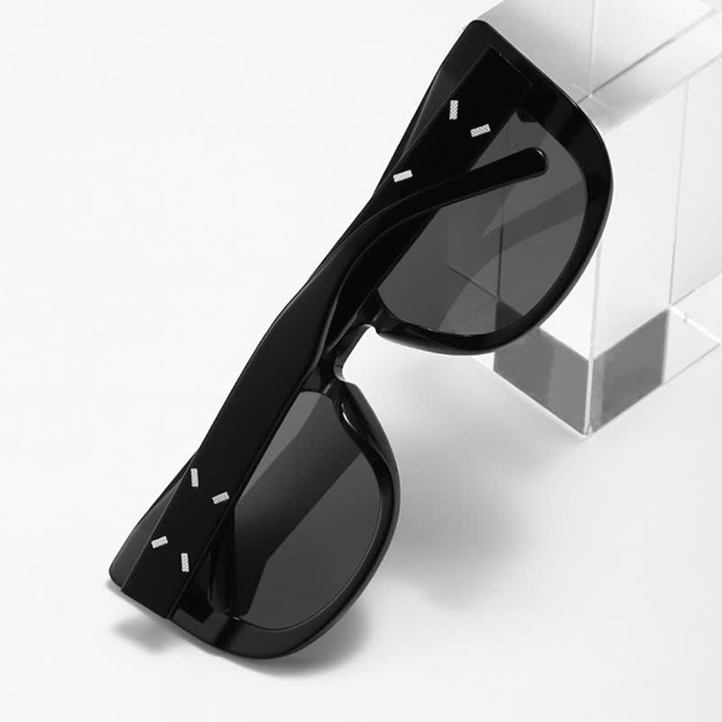 Spykay™ SG60816 Unisex Cat-Eye Large Frame Fashion Sunglasses