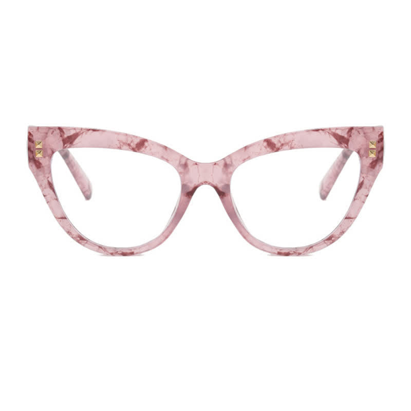 Spykay™ EG26691 Cat-Eye Colorblock Anti-blue Light Glasses