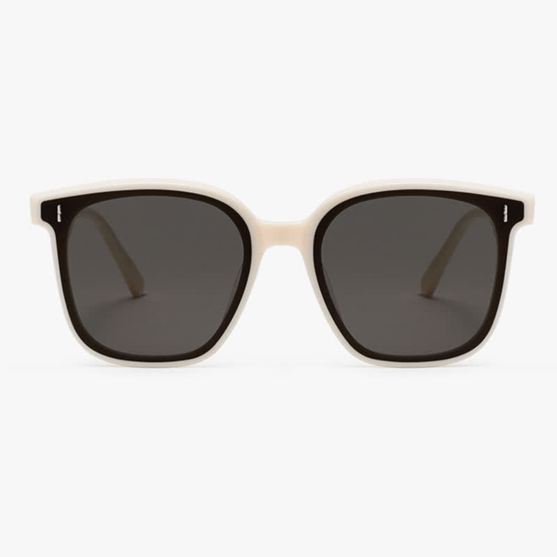 Spykay™ SG60803 Square Large Frame Simple Sunglasses with Nylon Lenses