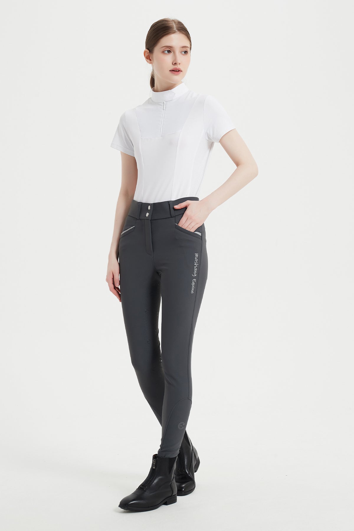 Ladies' Mesh Laminated Breeches