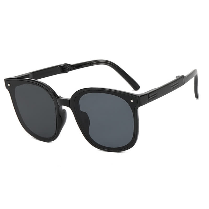 Spykay™ SG60717 Unisex Square Frame Foldable Sunglasses