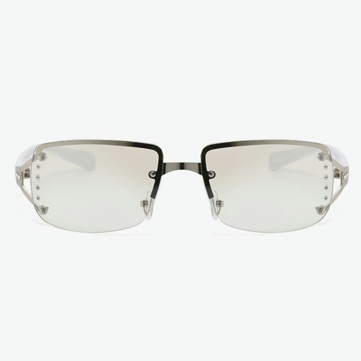 Spykay™ SG1009 Y2K Rectangle Frame Crystal Fashion Sunglasses