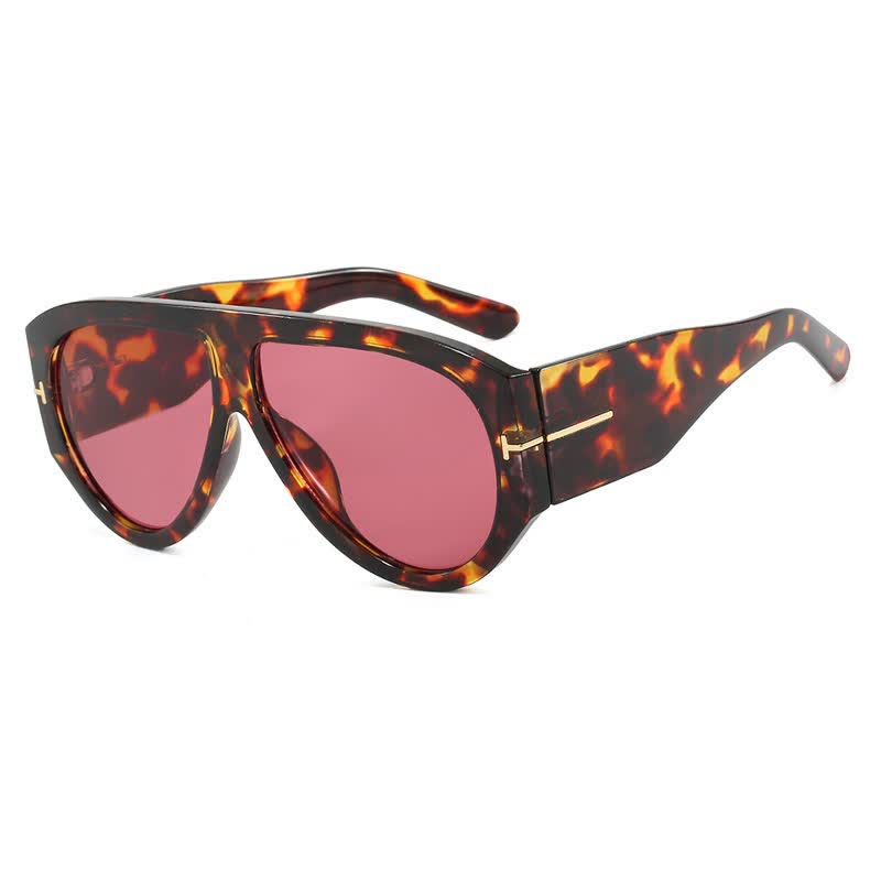 Spykay™ SG60664 'T' Design Toad Frame Aviator Sunglasses