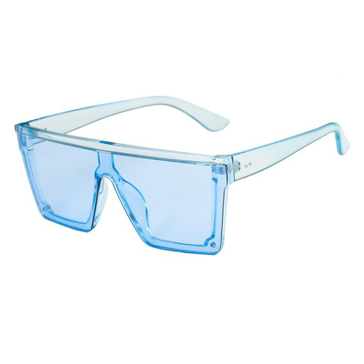 Spykay™ SG1025 Trendy Large Frame One-piece Street Style Driving Retro Sunglasses