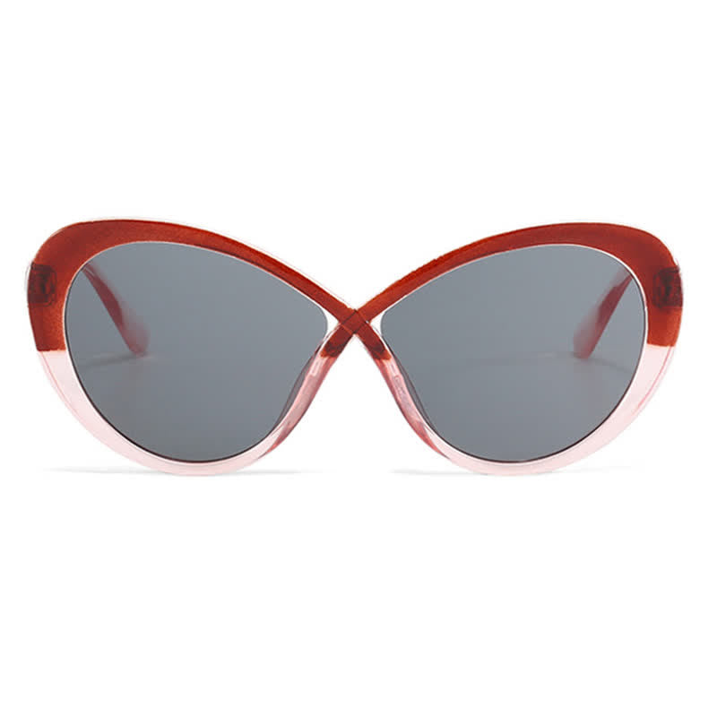Spykay™ SG60921 Cross Butterfly Frame Trendy Sunglasses