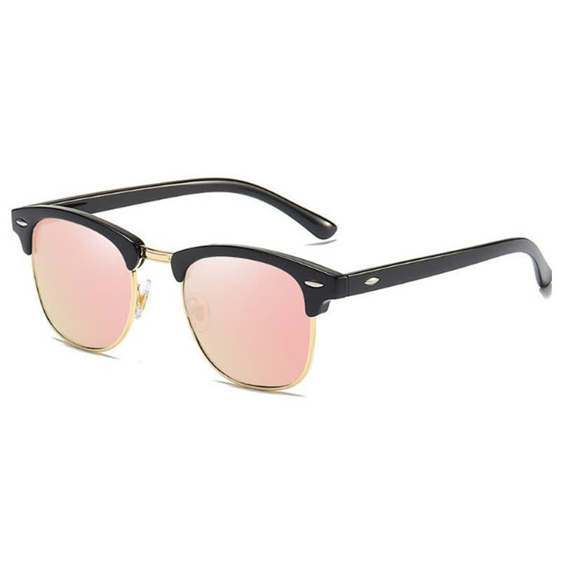 Spykay™ SG60929 Semi-Rimless Polarized Square Frame Browline Sunglasses for Fishing&Driving