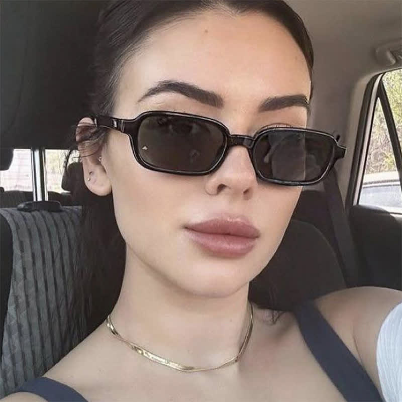 Spykay™ SG60704 Small Rectangle Frames Hipster Sunglasses