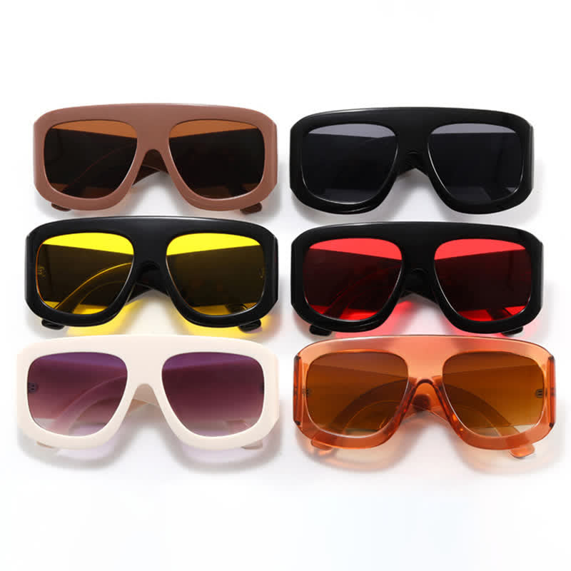 Spykay™ SG60675 Oversized Square Frame Hipster Sunglasses