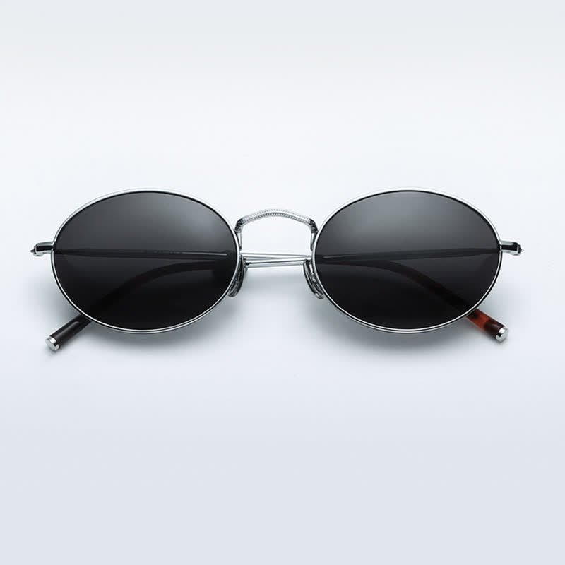 Spykay™ SG60775 Oval Frame Lightweight Polarized Sunglasses