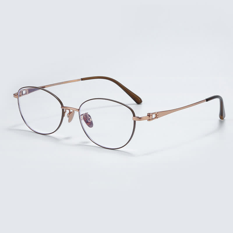 Spykay™ EG26722 Titanium Butterfly Frame Anti-blue Light Hipster Glasses