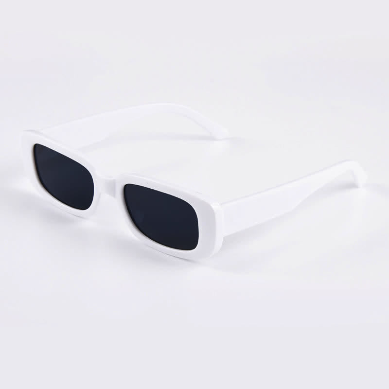 Spykay™ SG60996 Rectangle Small Thick Frame Vintage Sunglasses