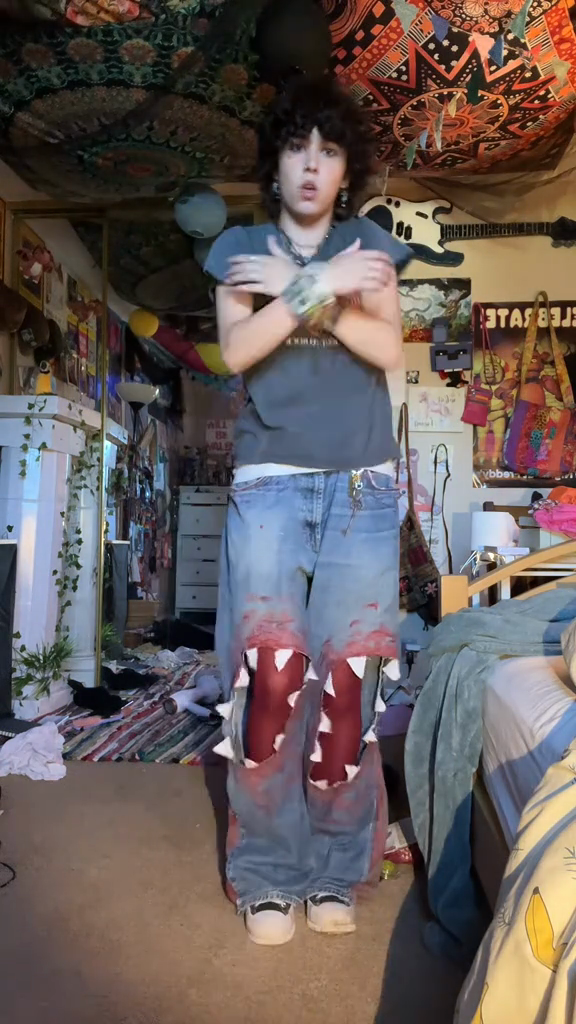 Unique Distressed Jeans