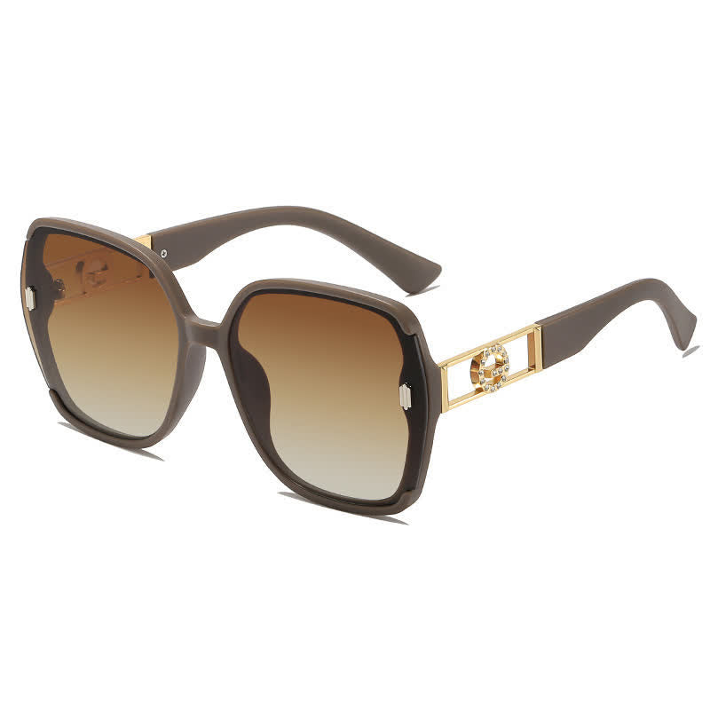 Spykay™ SG60861 Fashion Square Hollow-out Oversized Sunglasses