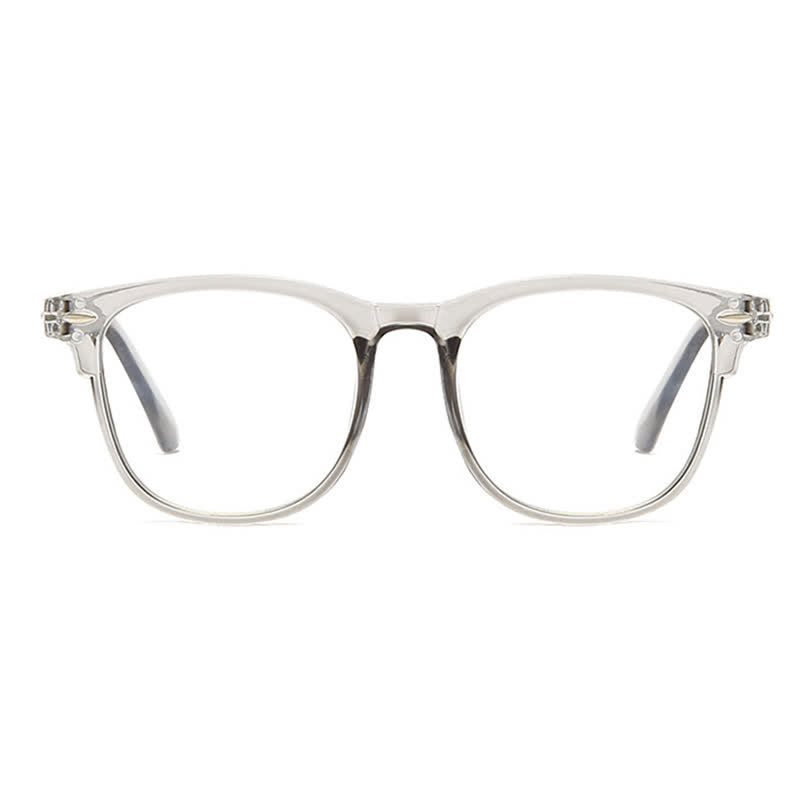 Spykay™ EG26666 Unisex Anti-blue Light Transparent Square Frames Simple Eyeglasses
