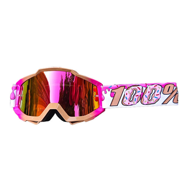 Spykay™ SG61024 100% donut Windproof Ski Goggles Motorcycle Goggles for Men Women