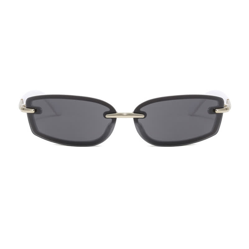Spykay™ SG60850 Y2K Rimless Rectangle Frame Sunglasses