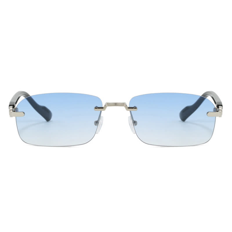 Spykay™ SG60831 Women's Rectangle Frame Rimless Sunglasses