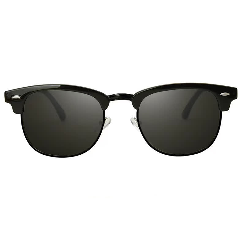 Spykay™ SG60929 Semi-Rimless Polarized Square Frame Browline Sunglasses for Fishing&Driving