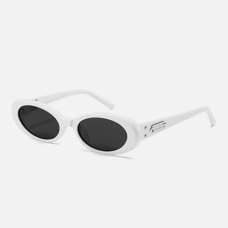 Spykay™ SG60787 Oval Frame Star Temples Sunglasses with Nylon Lenses