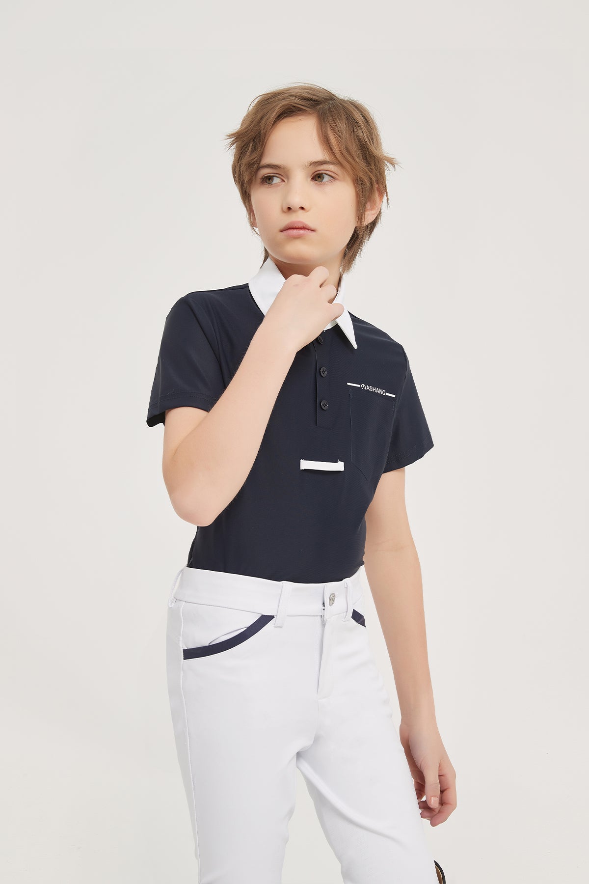 Boy's Shortsleeve Competition Shirt