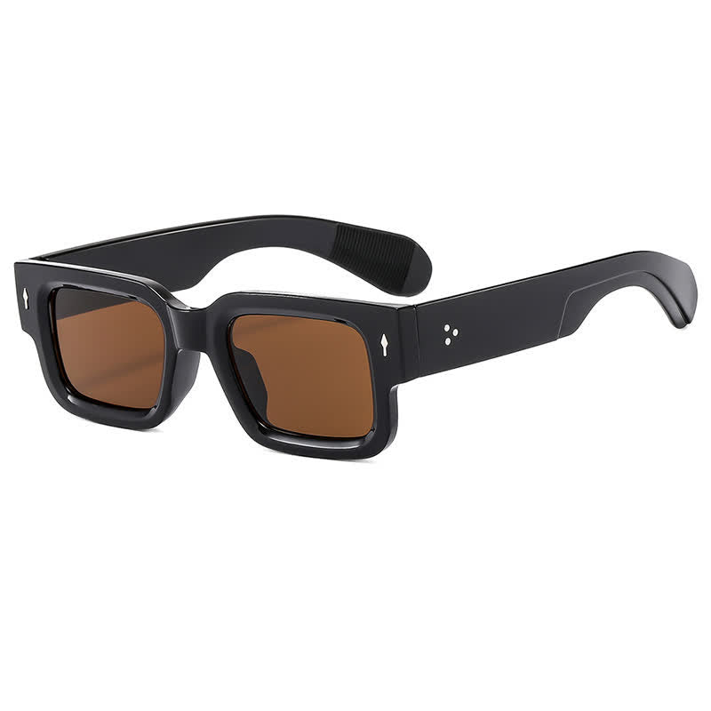 Spykay™ SG60748 Thick Rectangle Frame Trendy Sunglasses