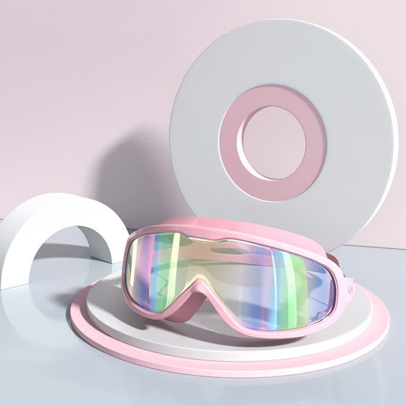 Spykay™ SG60980 Unisex Large Frame Anti Fog Swim Goggles with Earplugs And Case