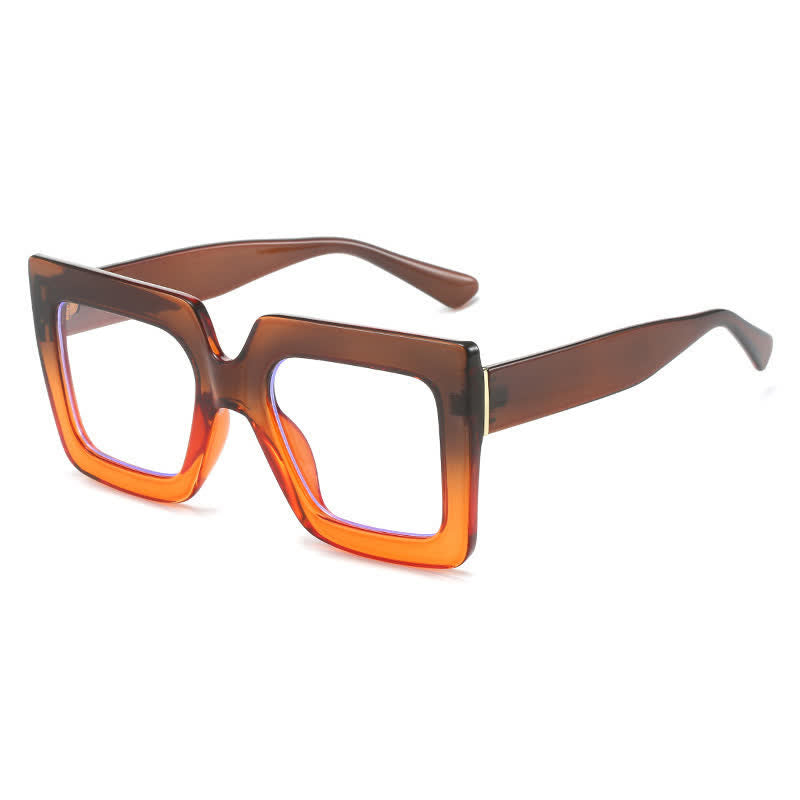 Spykay™ EG26812 Oversized Square Frame Anti-blue Light Glasses