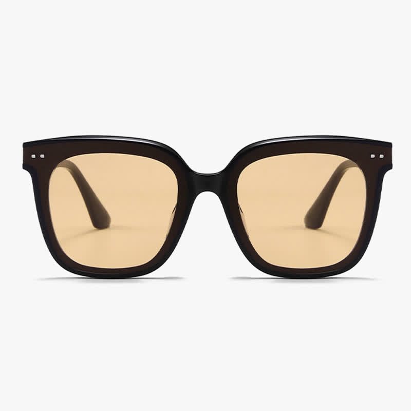 Spykay™ SG60804 Square Frame Oversized Sunglasses with Nylon Lenses