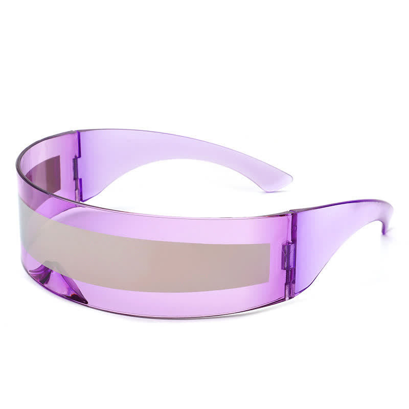 Spykay™ SG60721 Unisex Rectangle One-piece Frames Y2K Cyberpunk Sunglasses