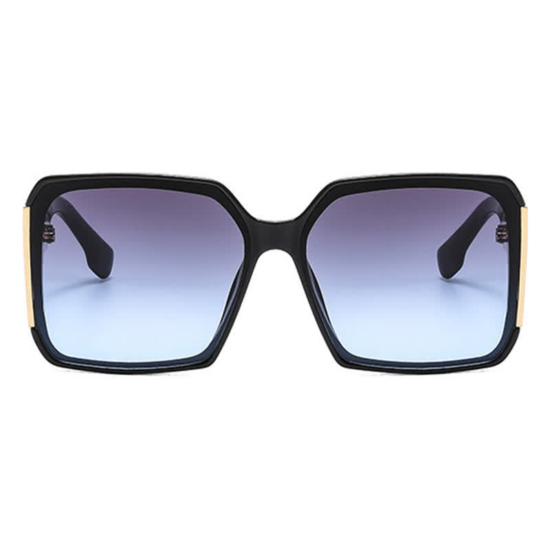 Spykay™ SG60836 Square Frame Oversized Rimless Sunglasses