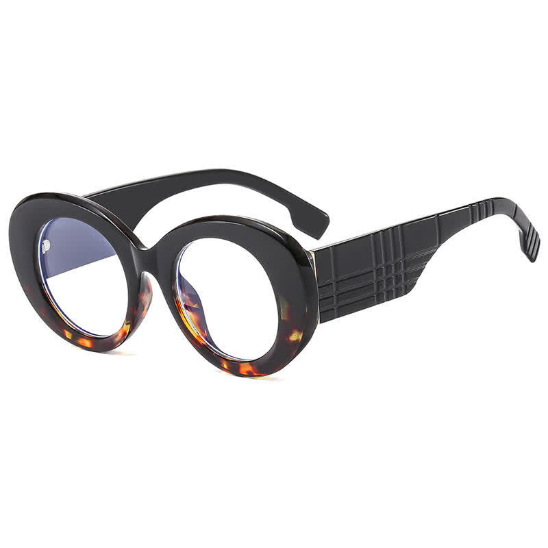 Spykay™ EG26750 Round Thick Frame Hipster Oversized Glasses