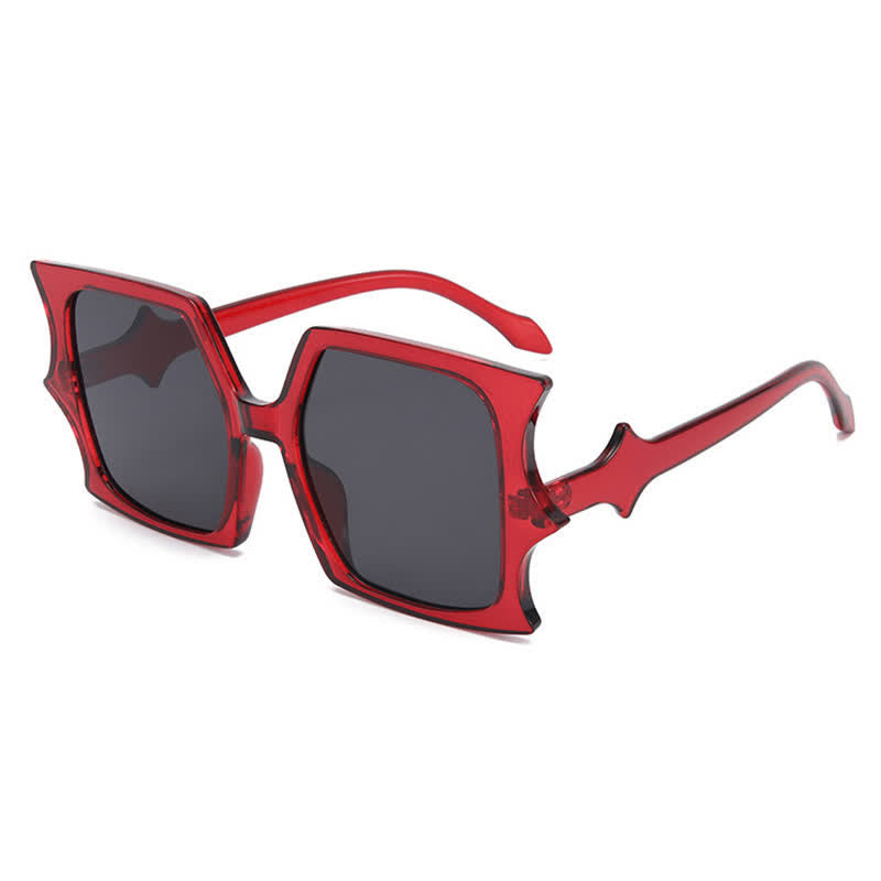Spykay™ SG60986 Halloween Funny Oversized Square Frame Batwing Shape Sunglasses
