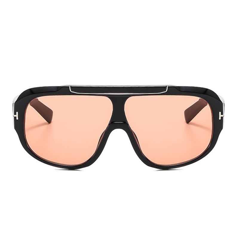 Spykay™ SG60883 'T' Design Oversized Aviator Sunglasses
