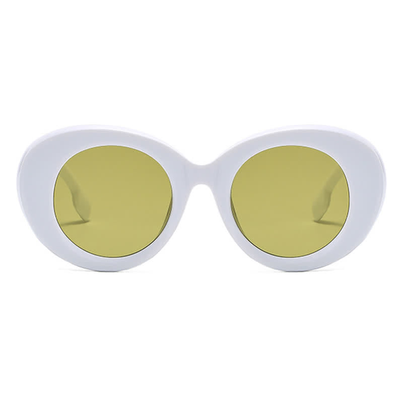Spykay™ SG60829 Round Thick Frame Hipster Oversized Sunglasses