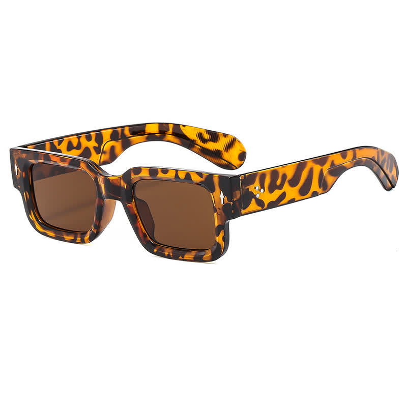 Spykay™ SG60748 Thick Rectangle Frame Trendy Sunglasses