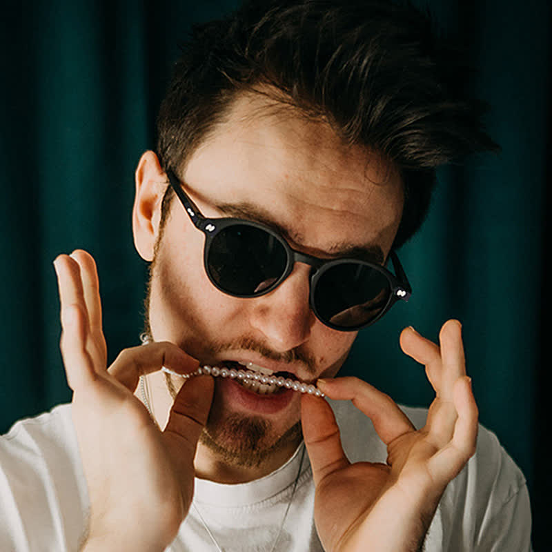 Spykay™ SG60898 Retro Classic Round Frame Sunglasses